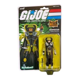 Super7 G.I. Joe ReAction+ Python Patrol Serpentor Target Exclusive In Hand New